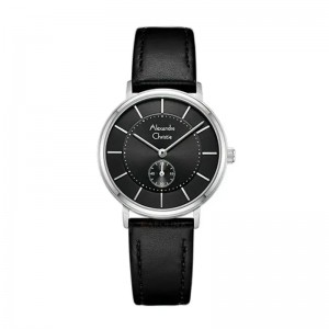 Alexandre Christie AC 8493 Silver Black Lady LSLSSBA